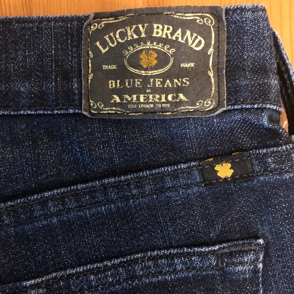 Lucky Brand Stark Sweet N Straight Jeans Size 2 26 Style 7W10811 - Picture 4 of 11